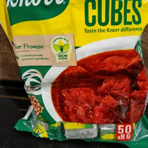 Pack of Knorr seasoning cubes