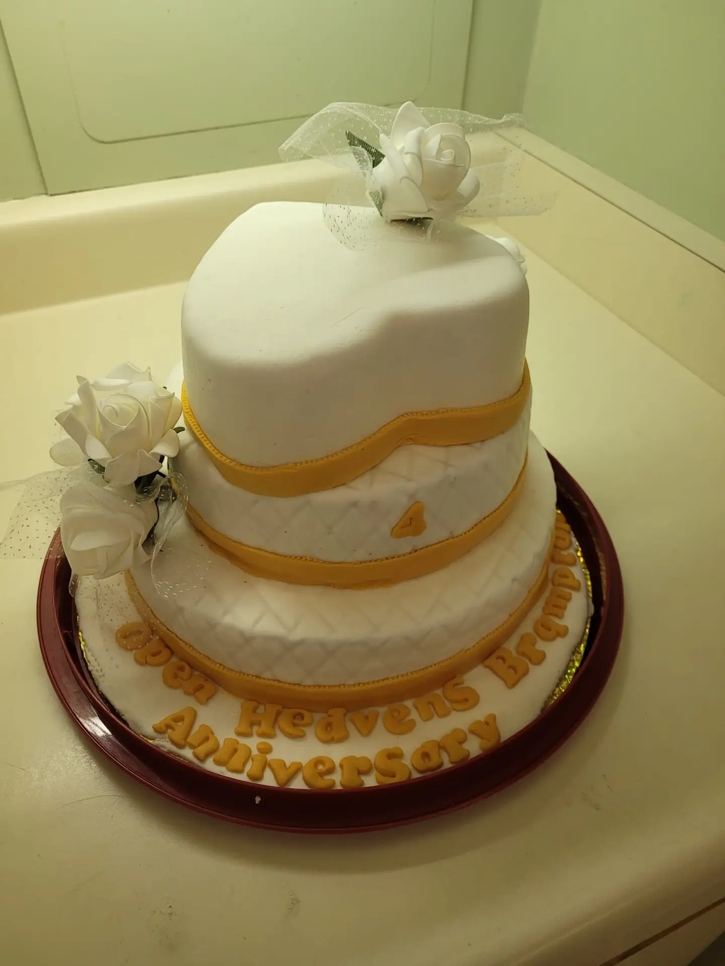 Three-Tier Fondant Cake