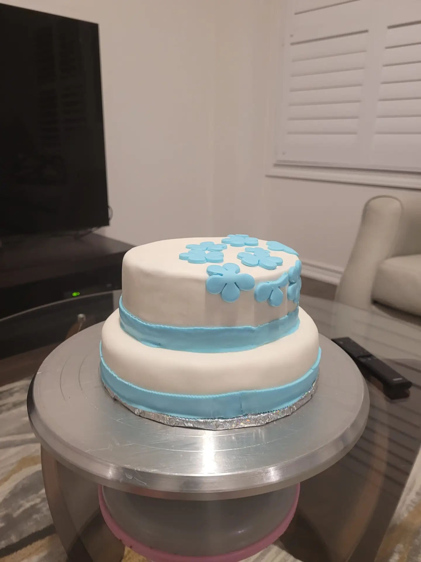 Two-Tier Round Cake