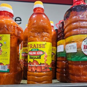 Bottles of Palm Oil