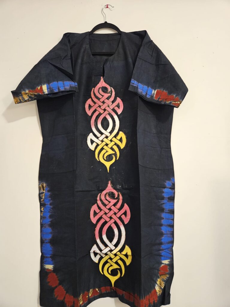 African Print Gown