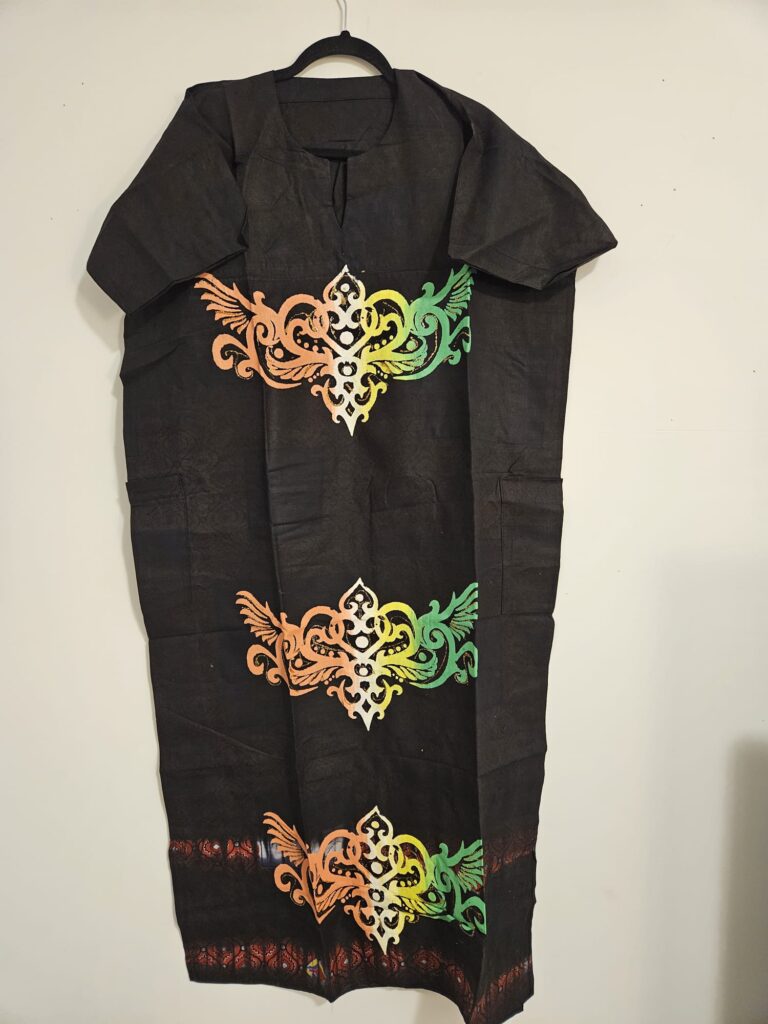 African print Boubou