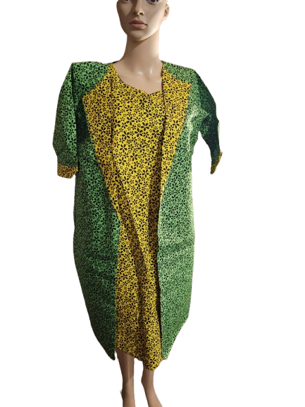 African Print Gown