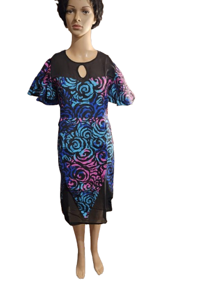 African Print Gown
